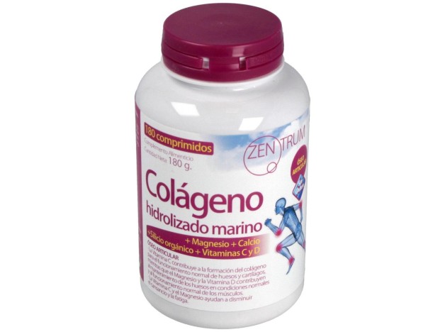 Zentrum Colageno Hidrolizado Con Magnesio 180Comp.