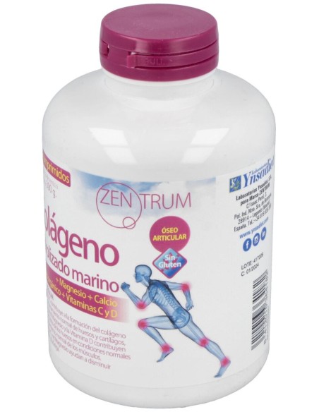 Zentrum Colageno Hidrolizado Con Magnesio 300Comp.