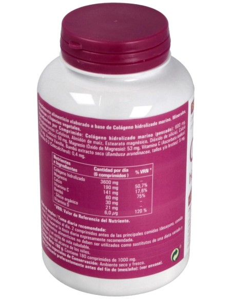 Zentrum Colageno Hidrolizado Con Magnesio 180Comp.