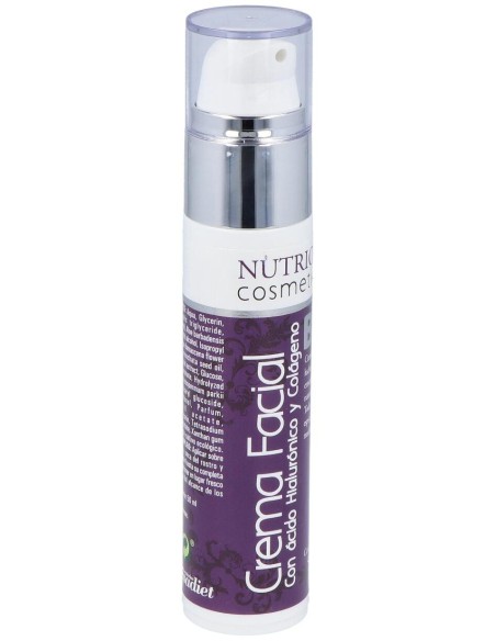 Nutriox Crema Facial Colágeno_ Ácido Hialurónico Y Aloe 50Ml