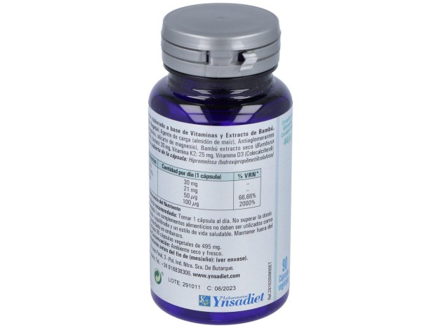 Ynsadiet Vitamina D3+K2+Silicio 90Caps