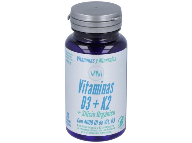 Ynsadiet Vitamina D3+K2+Silicio 90Caps