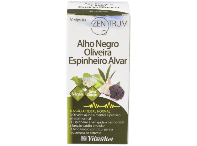 Ynsadiet Ajo Negro Olivo Espino Blanco 30Caps