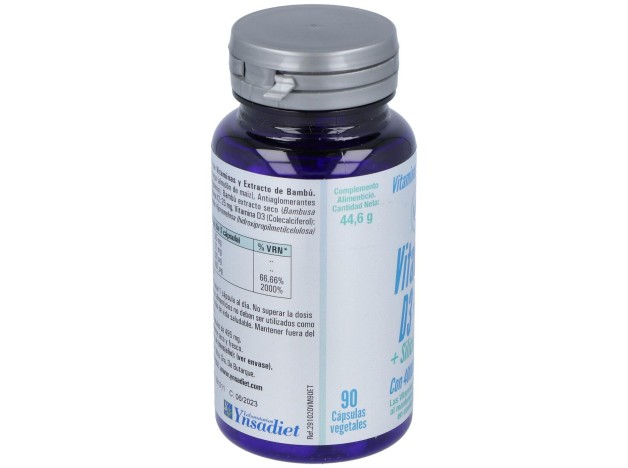 Ynsadiet Vitamina D3+K2+Silicio 90Caps