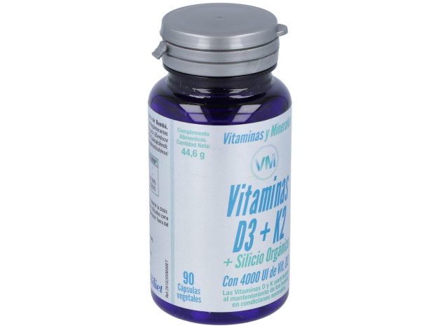 Ynsadiet Vitamina D3+K2+Silicio 90Caps