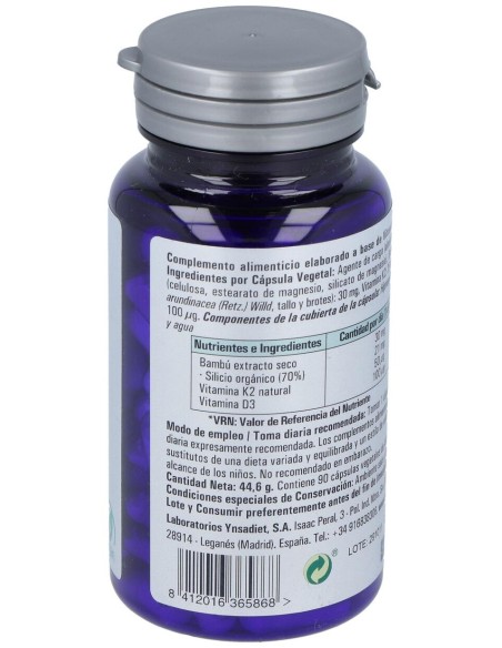 Ynsadiet Vitamina D3+K2+Silicio 90Caps