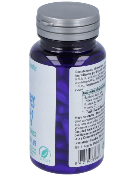 Ynsadiet Vitamina D3+K2+Silicio 90Caps