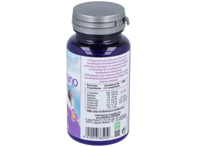 Zentrum Triptofano Magnesio Vit B6 B5 B3 Y...