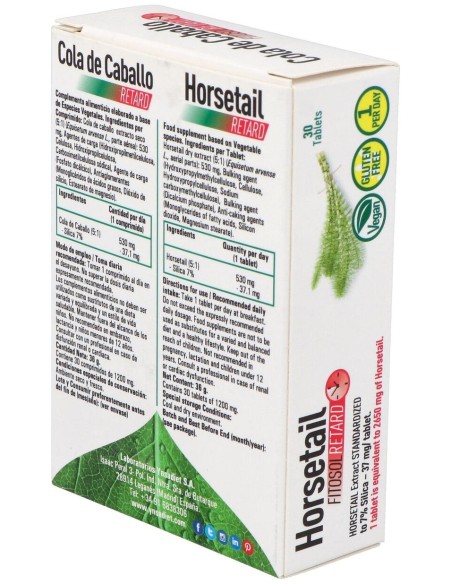 Fitosol Retard Cola De Caballo 30Comp.