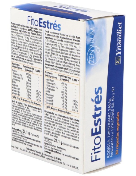 Zentrum Fitoestres 30Cap