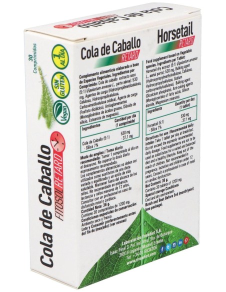 Fitosol Retard Cola De Caballo 30Comp.