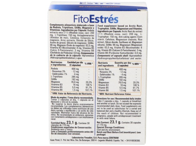 Zentrum Fitoestres 30Cap