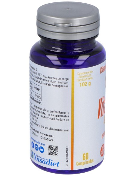 Ynsadiet Vitamina C 1000Mg 60Caps