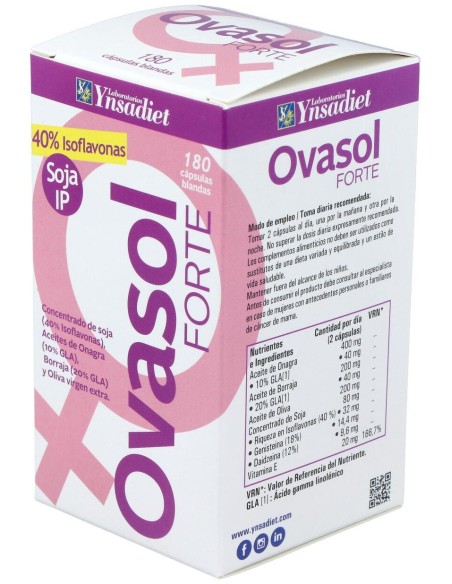 Ovasol Forte (Para Ti, Mujer) 180Perlas