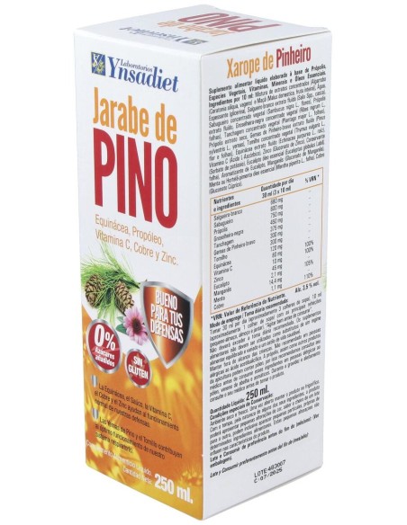 Jarabe De Pino Con Echinacea-Propoleo 250Ml.