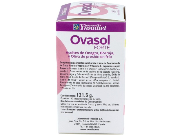 Ovasol Forte (Para Ti, Mujer) 180Perlas