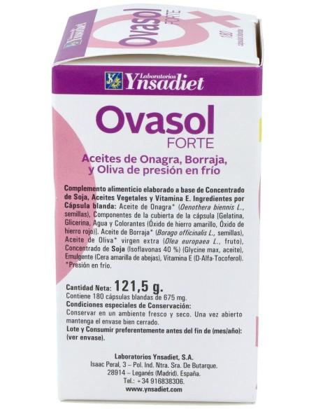 Ovasol Forte (Para Ti, Mujer) 180Perlas