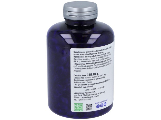 Onasol Onagra 500Mg Vit.E 10Mg 450 Perlas