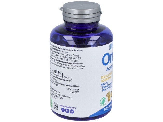 Onasol Onagra 500Mg Vit.E 10Mg 275 Perlas