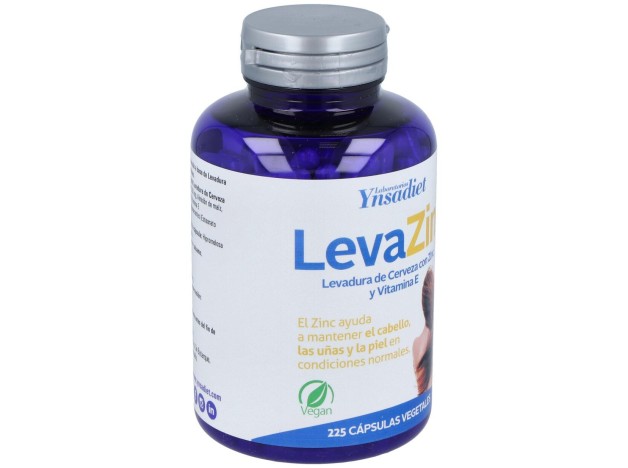 Levazinc (Levadura De Cerveza Viva) 350Mg. 225Cap.