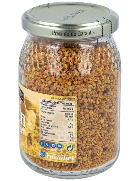 Polen Grano Frasco 230Gr.Hijas Del Sol