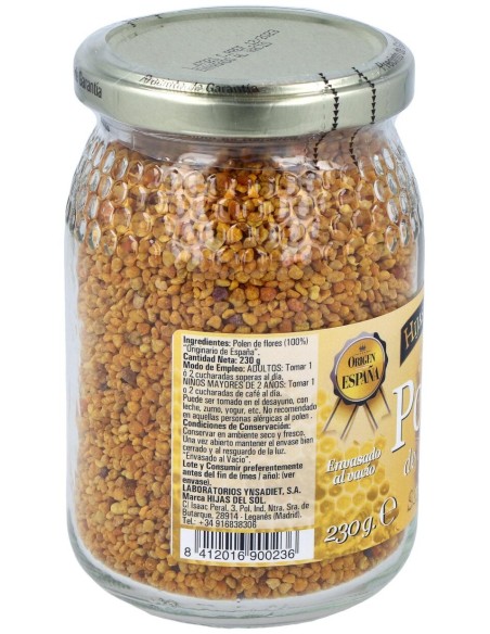 Polen Grano Frasco 230Gr.Hijas Del Sol