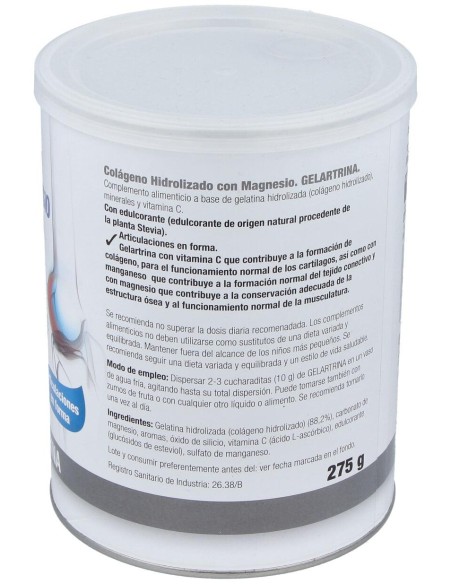 Artrosin Colageno+Mg Polvo 275Gr.