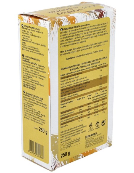 Santiveri Levadura De Cerveza En Polvo, 250 G