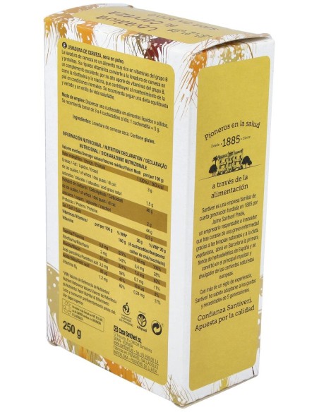 Santiveri Levadura De Cerveza En Polvo, 250 G