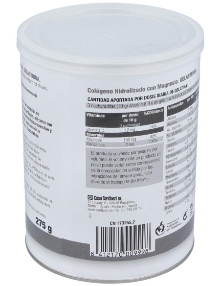 Artrosin Colageno+Mg Polvo 275Gr.