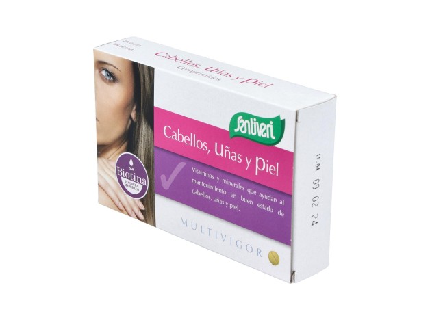 Multivigor Cabello Uñas Y Piel 48Comp.