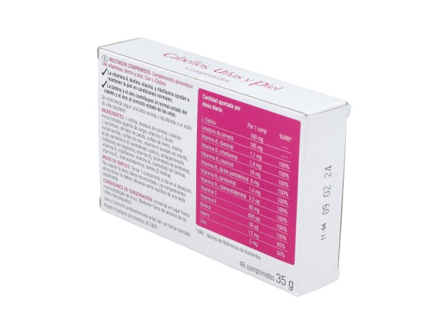 Multivigor Cabello Uñas Y Piel 48Comp.