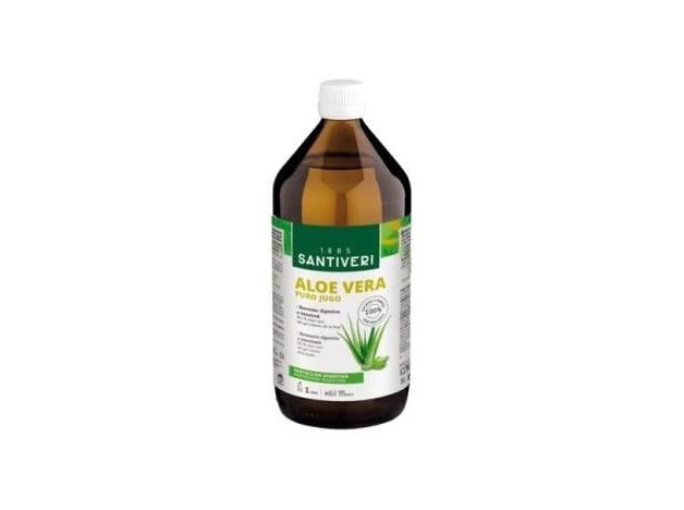Santiveri Aloe Vera Jugo Puro, 1 L