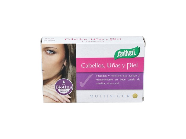 Multivigor Cabello Uñas Y Piel 48Comp.