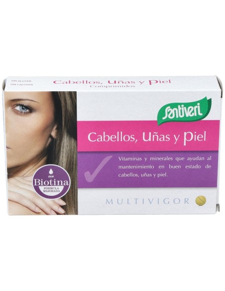 Multivigor Cabello Uñas Y Piel 48Comp.