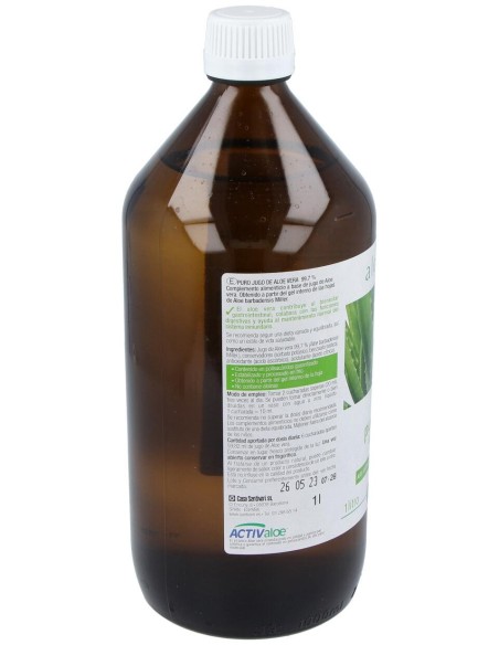 Santiveri Aloe Vera Jugo Puro, 1 L