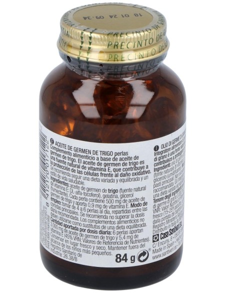 Santiveri Aceite De Germen De Trigo 120 Perlas