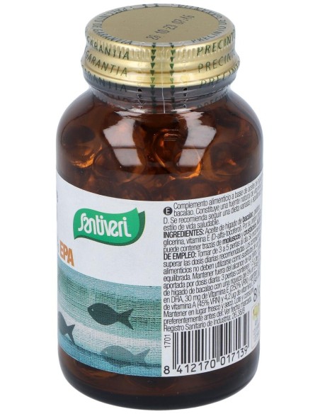 Santiveri Aceite De Hígado De Bacalo, 120 Perlas