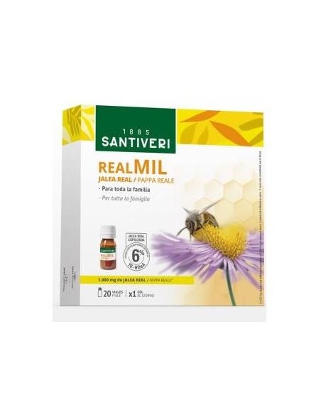 Santiveri Real Mil  Jalea Real 20 Viales