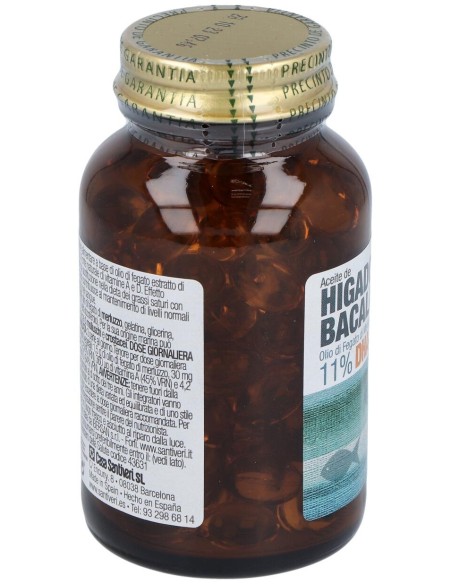 Santiveri Aceite De Hígado De Bacalo, 120 Perlas