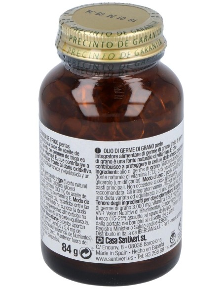 Santiveri Aceite De Germen De Trigo 120 Perlas