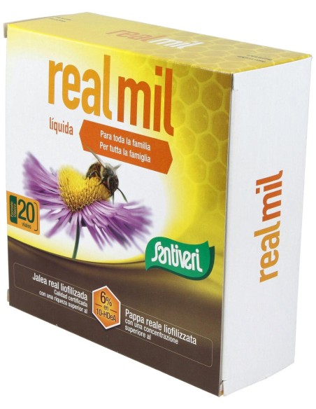 Santiveri Real Mil  Jalea Real 20 Viales