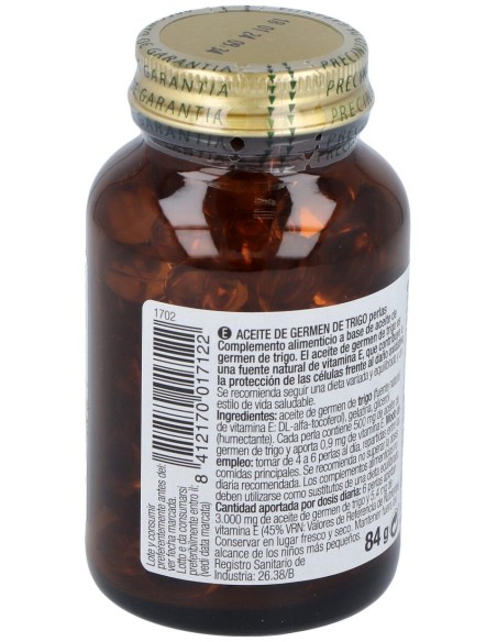 Santiveri Aceite De Germen De Trigo 120 Perlas