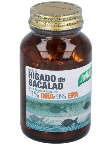 Santiveri Aceite De Hígado De Bacalo, 120 Perlas