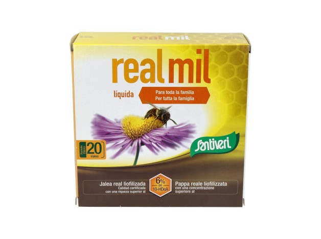 Santiveri Real Mil  Jalea Real 20 Viales