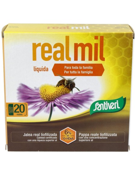 Santiveri Real Mil  Jalea Real 20 Viales