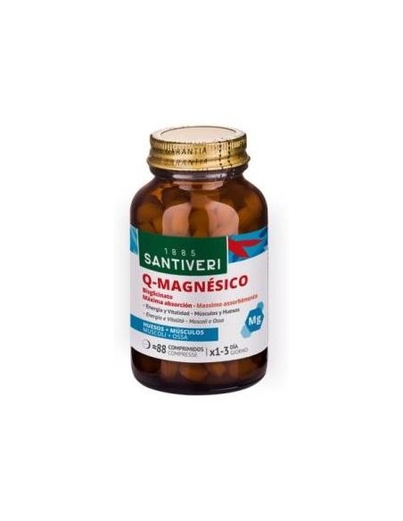 Santiveri Quelato Magnésico, 88 Comprimidos