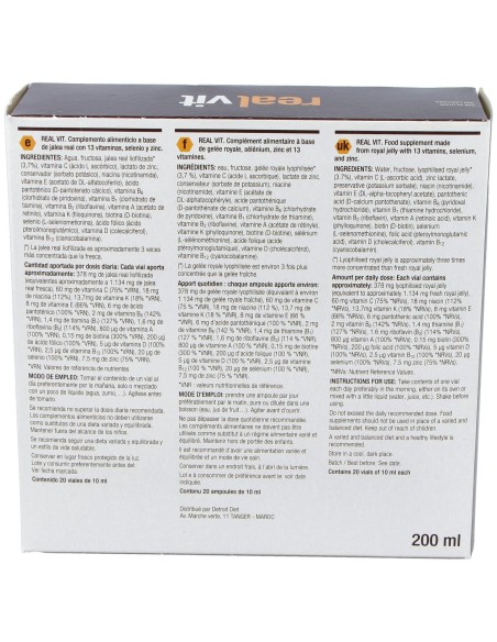 Santiveri Realvit Vitaminada 20 Viales