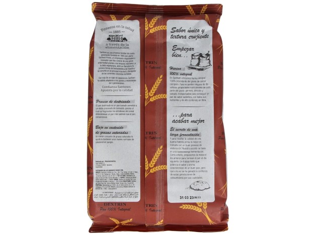 Santiveri Pan Integral Dextrin, 300 G