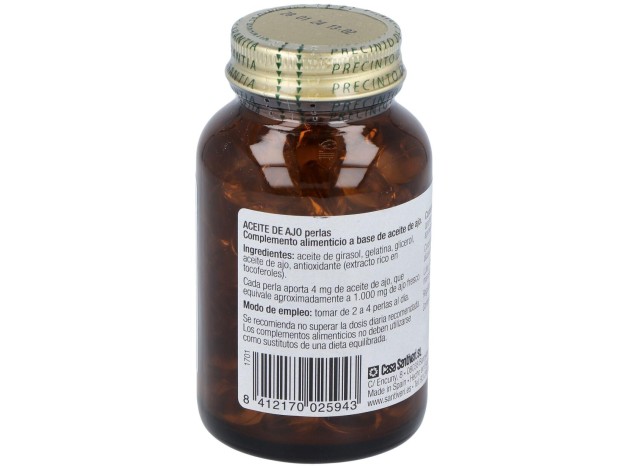 Santiveri Aceite De Ajo Perlas 115